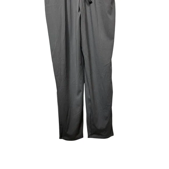 Maurices Gray Traveler Jumpsuit XS Tapered Jogger Athleisure Pockets - Picture 15 of 16